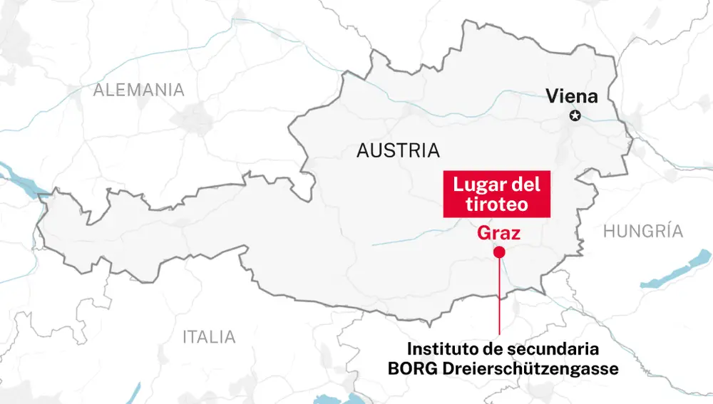 Tiroteo en Austria