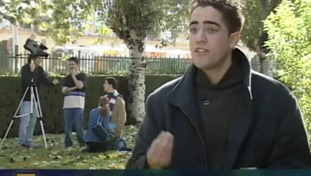 Roberto Leal durante su etapa universitaria
