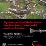 CANTABRIA.-La Sociedad Prehistórica de Cantabria ofrece este jueves una conferencia sobre los castros del occidente de Asturias
