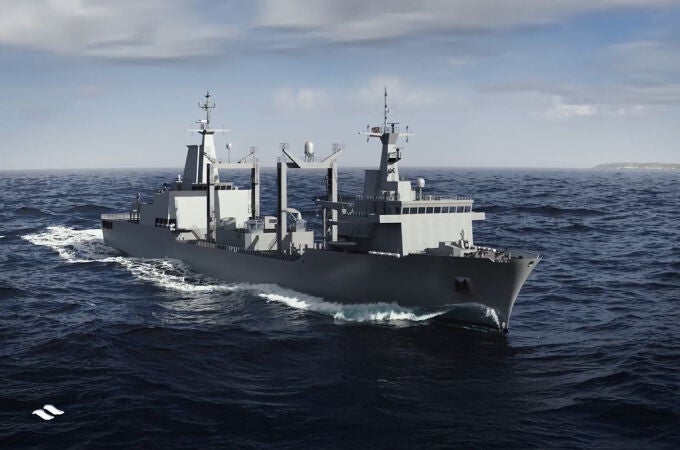 Imagen de cómo será el nuevo BAC de la Armada. 
