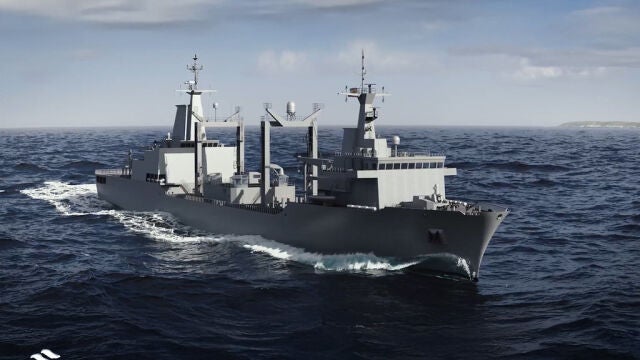 Imagen de cómo será el nuevo BAC de la Armada. 
