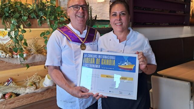 Sorpresa en el Concurso de Fideuà más prestigioso del mundo: "Al escuchar mi nombre, me dióun subidón de adrenalina»