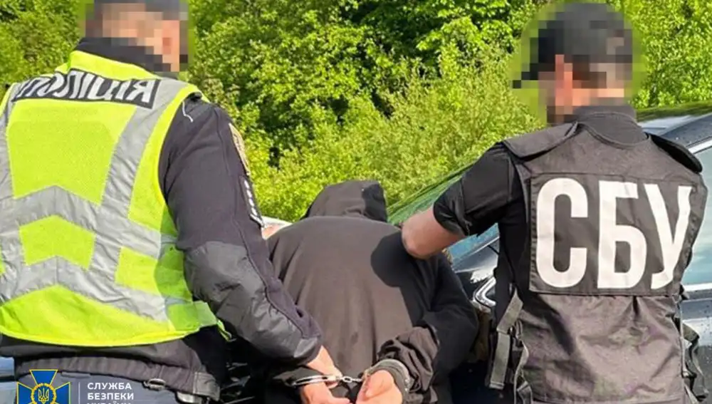 Detención llevada a cabo por agentes del SBU