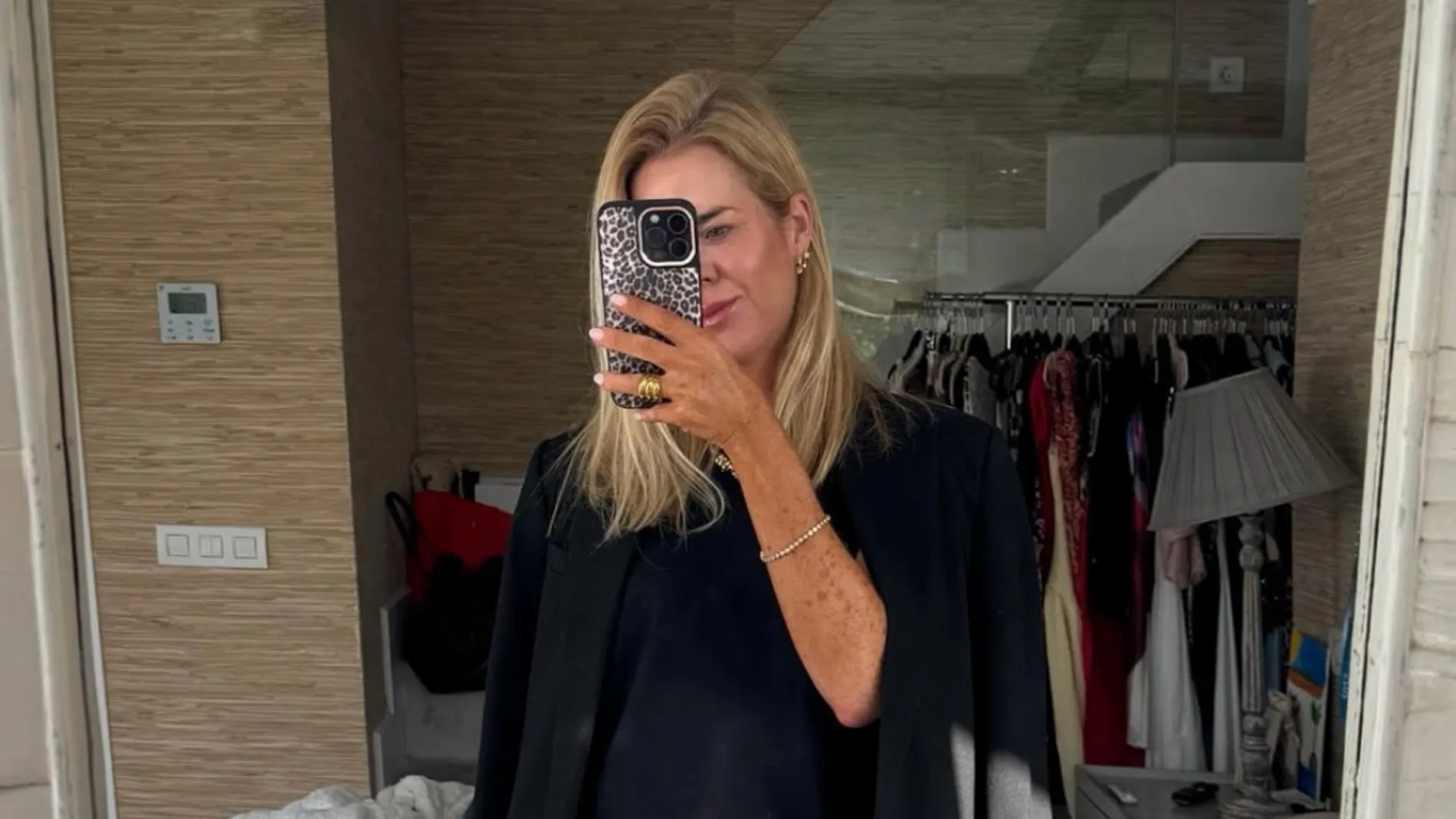 El look de Amelia Bono.