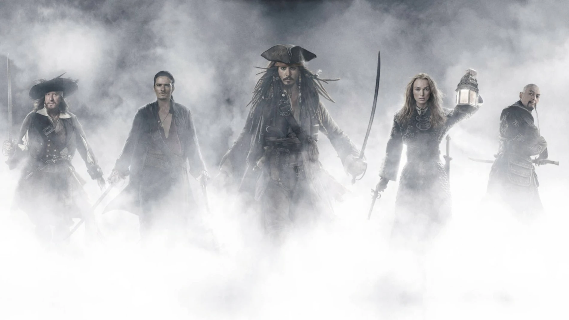 Jack Sparrow es el carismático pirata interpretado por Johnny Depp