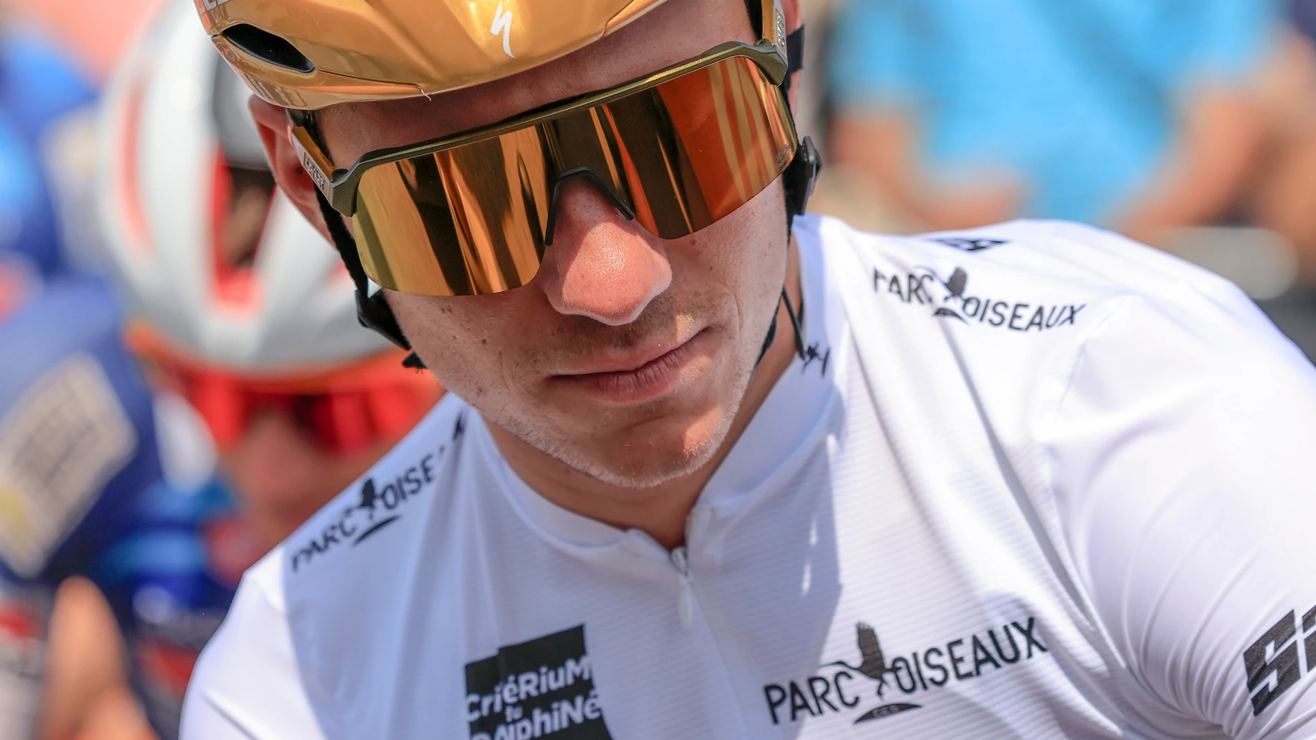 Remco EVENEPOEL, Soudal Quick-Step, during the Critérium du Dauphiné 2025, Cycling event, Stage 2, Prémilhat > Issoire (204,6 Km) on 9 June 2025 in Issoire, France - Photo Stefano Cavasino / DPPI AFP7 09/06/2025 ONLY FOR USE IN SPAIN