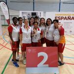 El equipo femenino de fútbol sala subcampeonas de España