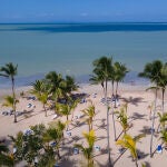 Una de las impresionantes playas de Miches, en República Dominicana