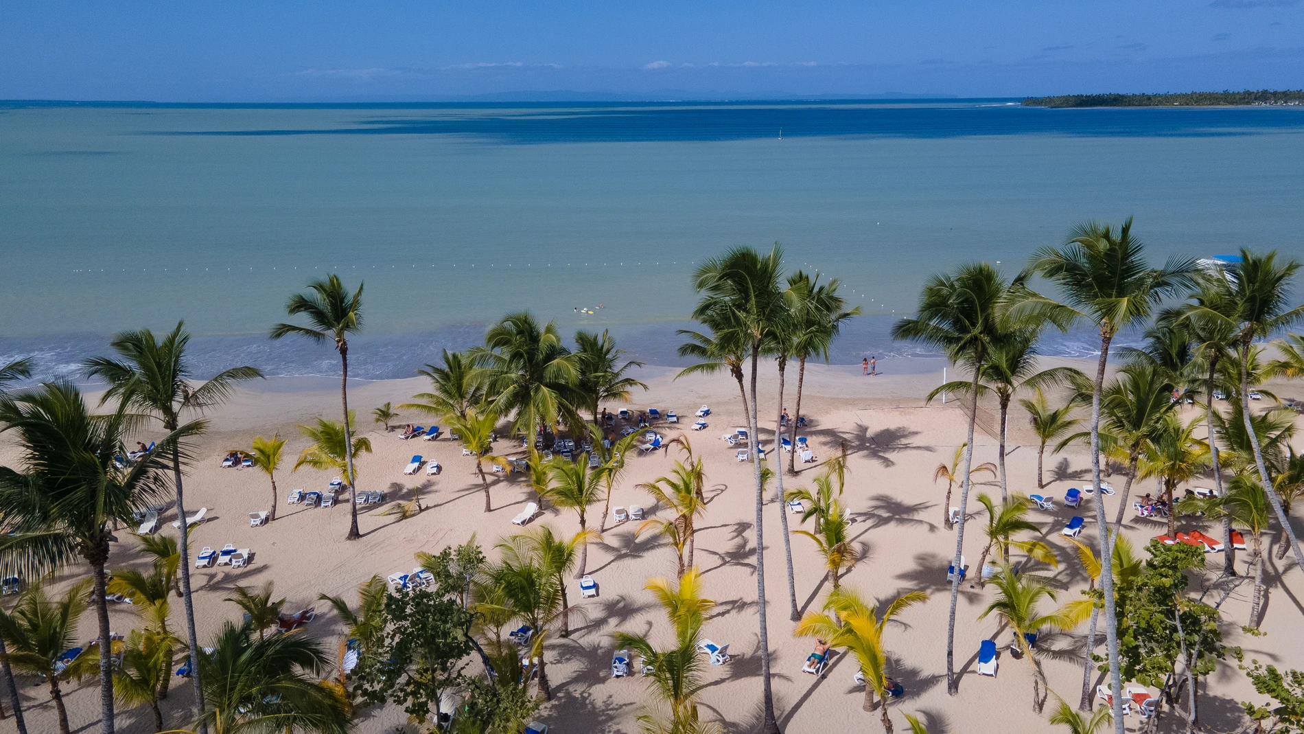 Una de las impresionantes playas de Miches, en República Dominicana