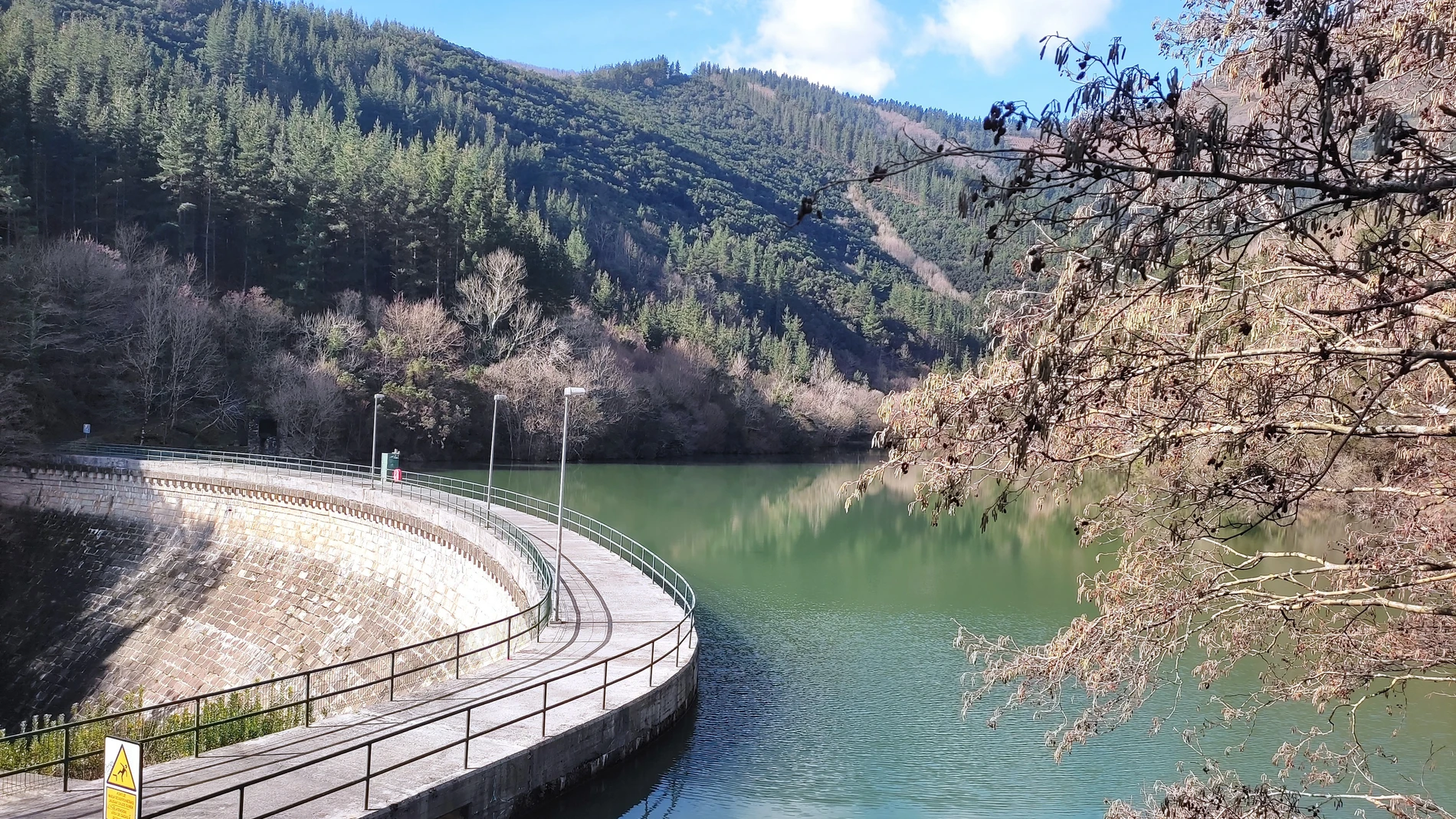 (Foto de ARCHIVO) Embalse de Zollo, en Arrankudiaga (Bizkaia) EUROPA PRESS 06/02/2025