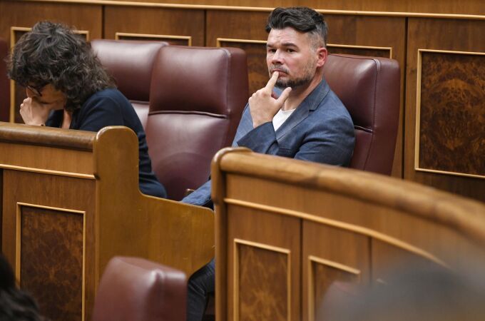 Rufián pide a Sánchez un Debate del estado de la Nación: No debe "esconderse en el despacho y pensar que así pasa todo"