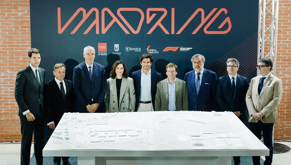 MADRID.-Almeida celebra la "grandísima noticia" de la incorporación de Madring a GP de 2026 frente al "silencio" de la izquierda