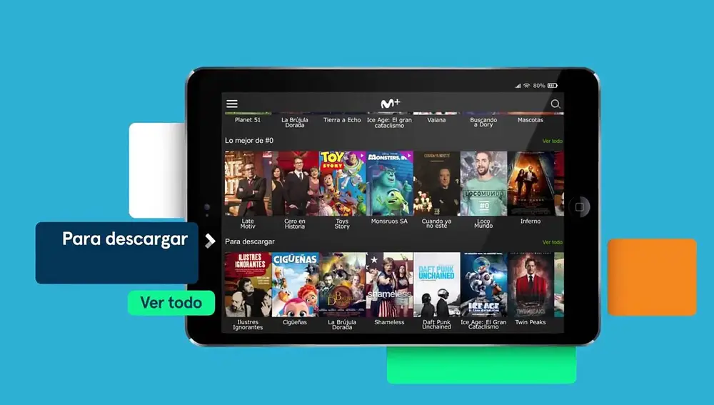 Movistar Plus+ "Ver sin conexión"