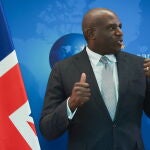 British Foreign Secretary David Lammy visits Brussels