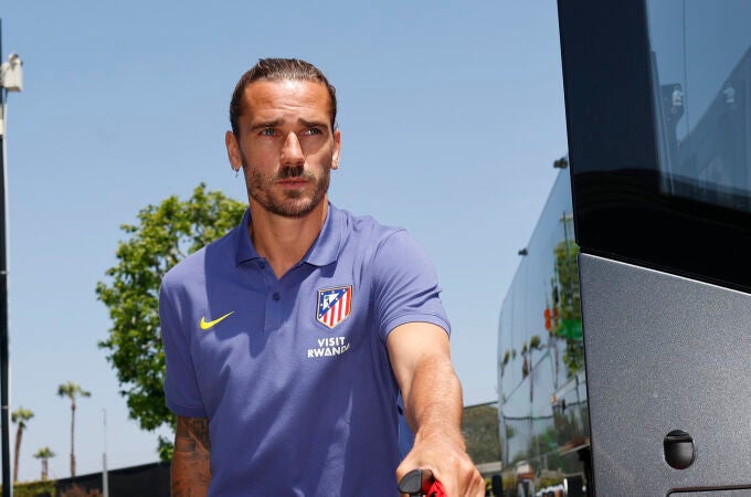 El Atlético de Madrid llega a Los Ángeles, su cuartel general para el Mundial de Clubes