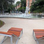 El peatón, protagonista de la plaza de San Pol en Madrid