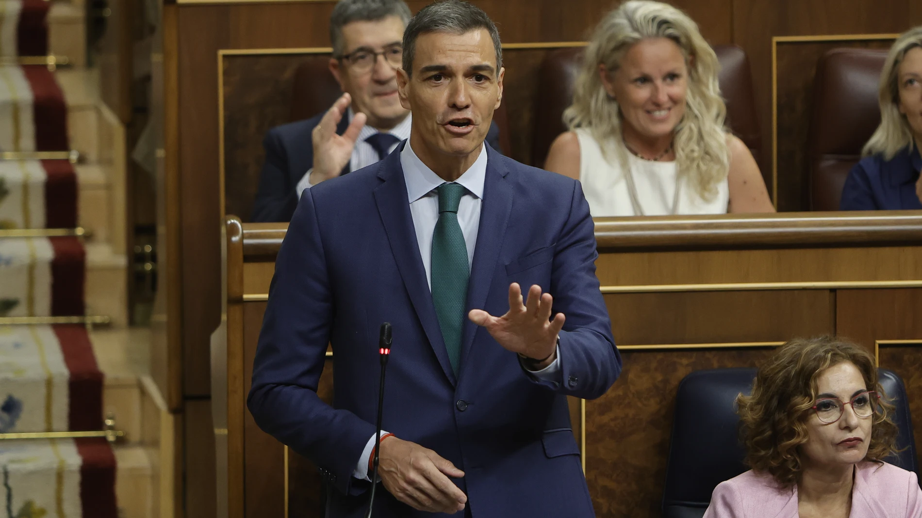Sesión de control al Gobierno en el Congreso de los Diputados, interviene Pedro Sánchez