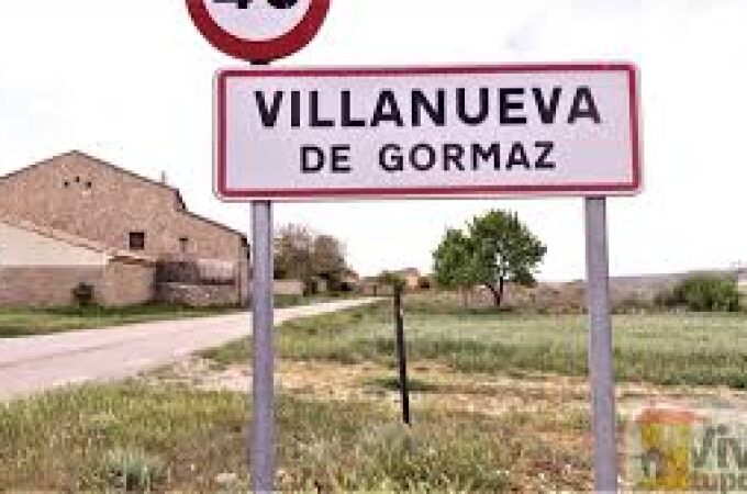 Entrada a Villanueva de Gormaz en la provincia de Soria