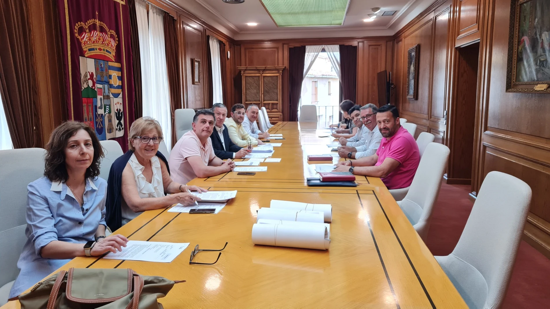 Junta de Gobierno de la Diputación de Zamora presidida por Javier Faúndez