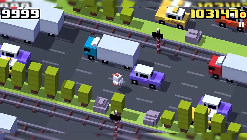 Crossy Road, uno de los mejores juegos de rompecabezas
