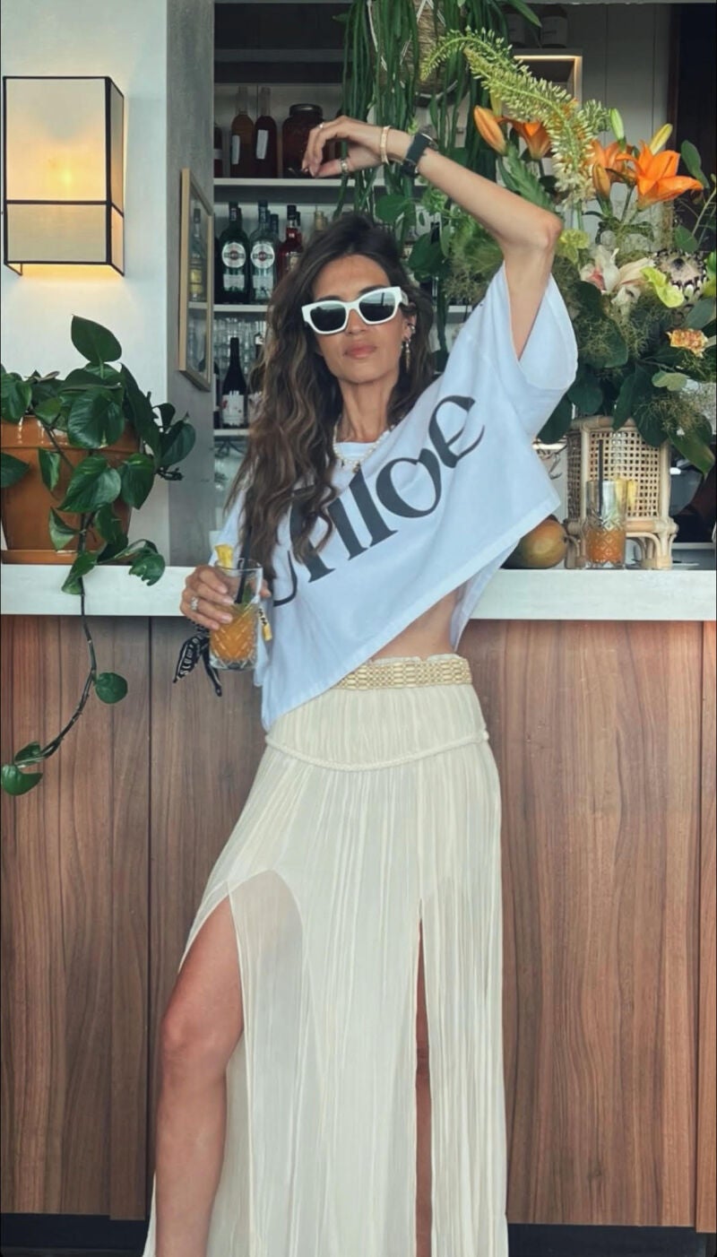 El look del verano de Sara Carbonero.