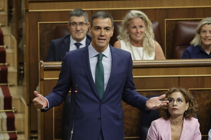 Sesión de control al Gobierno en el Congreso de los Diputados. Interviene Pedro Sánchez