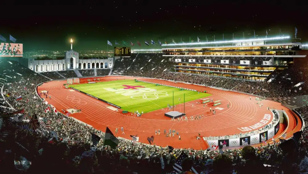 Los Angeles Memorial Coliseum, la sede del Atlético para el Mundial de Clubes