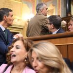 Sánchez no quiso apoyar a Cerdán ante Feijóo en el Pleno del Congreso para no caer en la "trampa" del PP