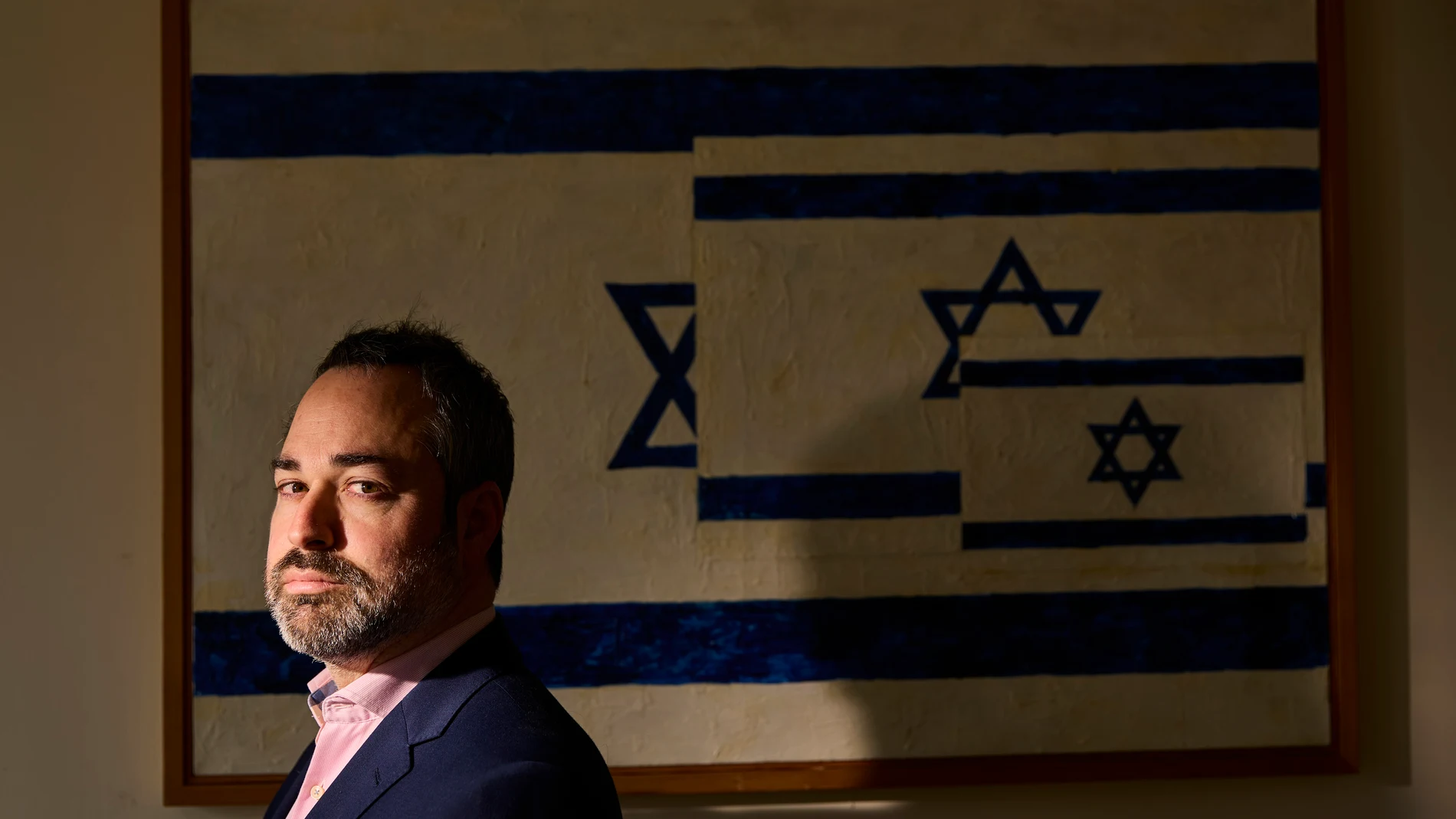 Entrevista con el encargado de negocios de Israel en España, Dan Poraz,© Alberto R. Roldán / Diario La Razón. 11 06 2025