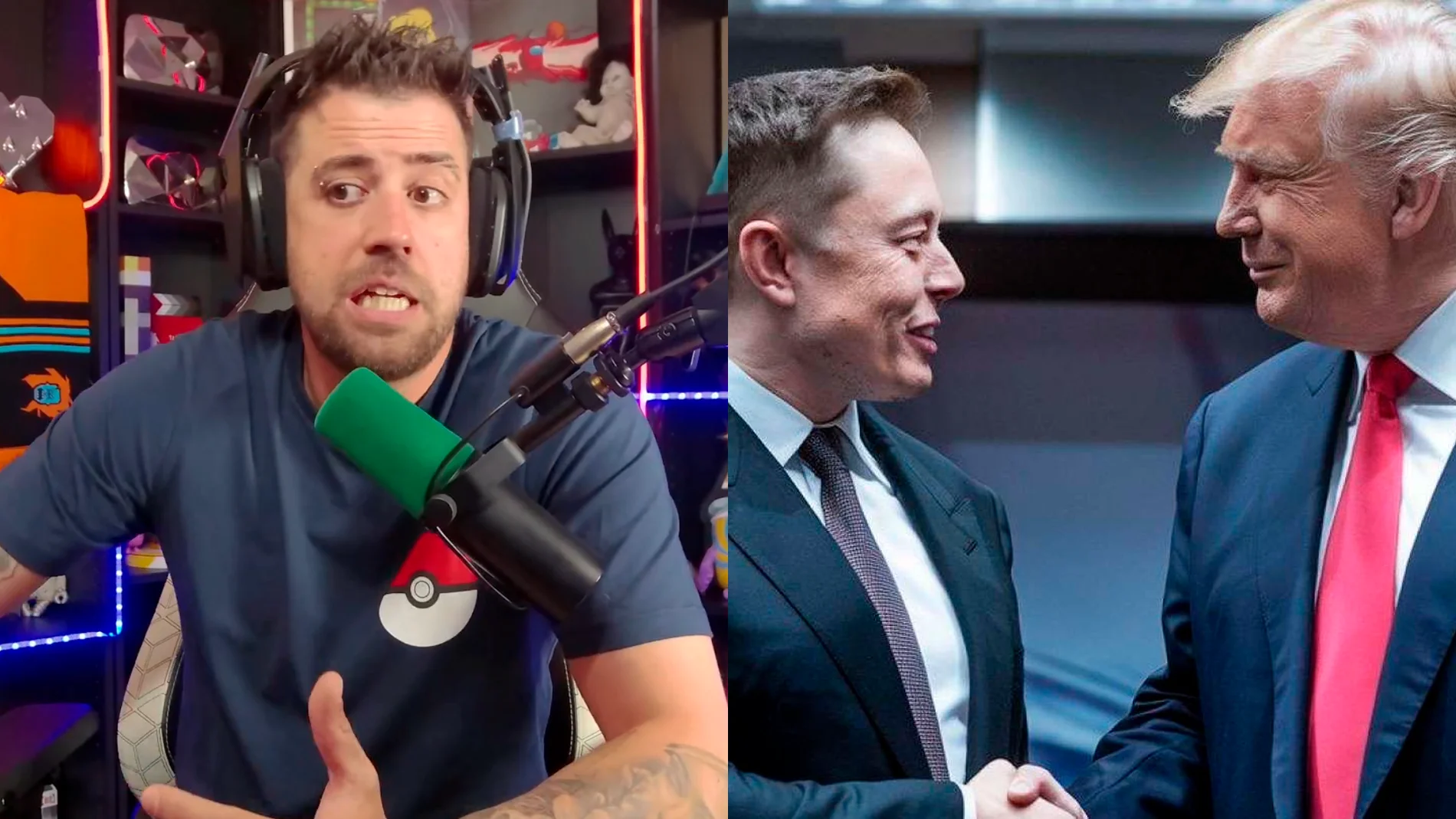 Auronplay habla del conflicto entre Trump y Musk: "Hay que ser valiente para decírselo a un presidente de los Estados Unidos"