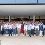 Foto de familia de los asistentes al curso