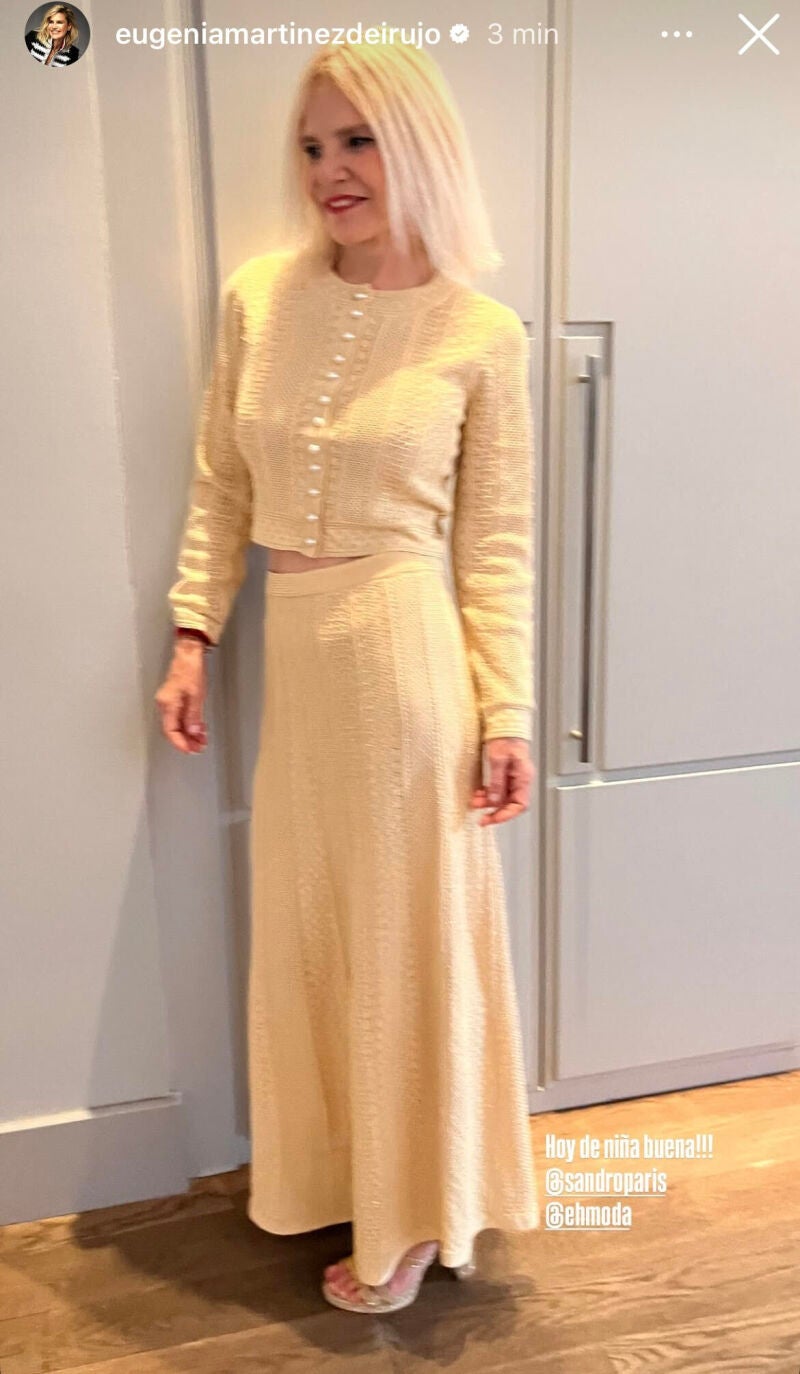 El look de Eugenia Martínez de Irujo.