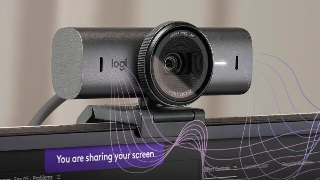 La cámara Logitech MX Brio es compatible con Microsoft Teams, Zoom y Google Meet