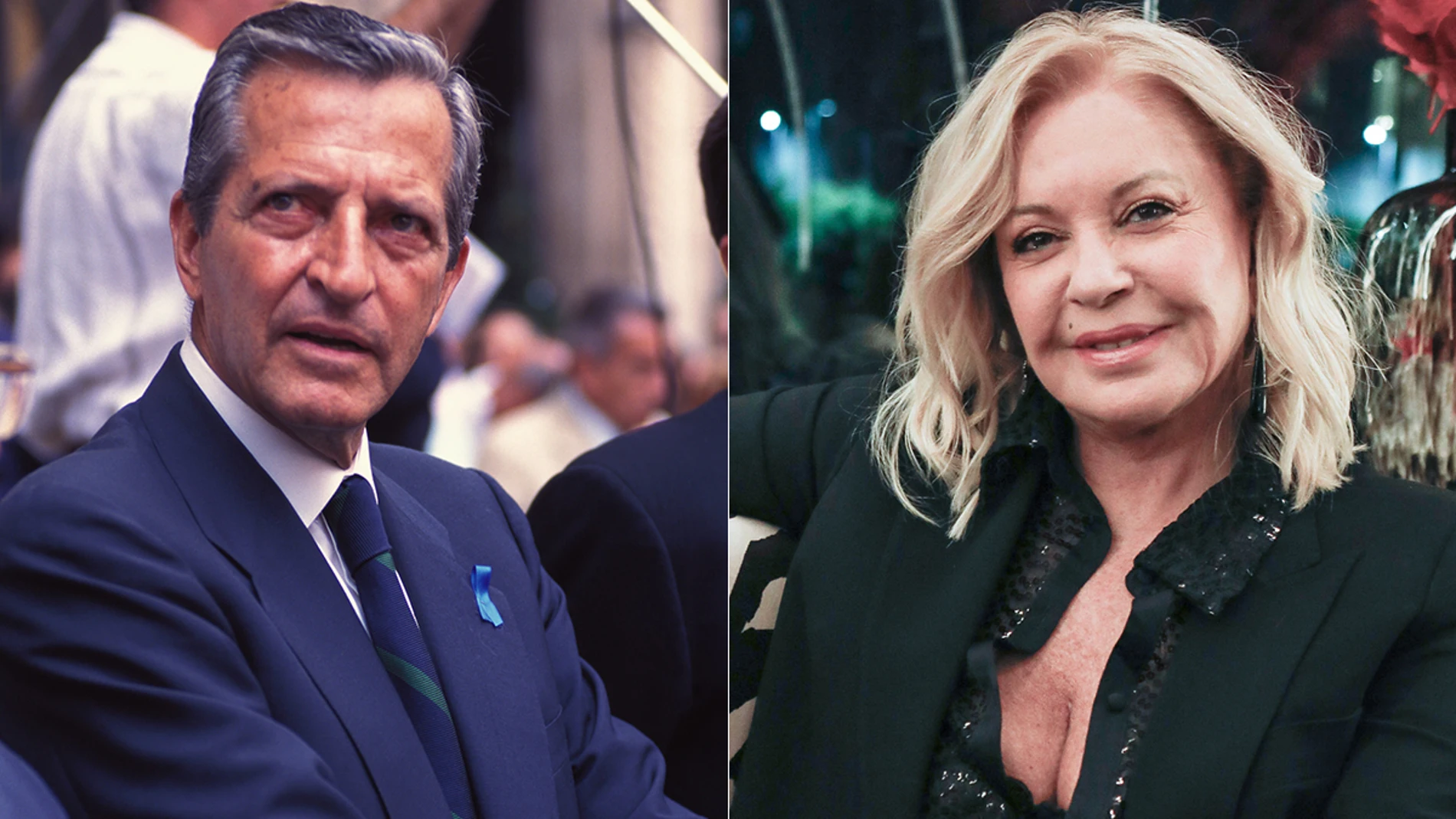Adolfo Suárez y Bárbara Rey