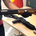 MURCIA.-Sucesos.- Desmantelada en Alguazas (Murcia) una red criminal que suministraba armas de fuego a narcotraficantes