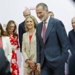 El Rey Felipe VI y la Infanta Elena