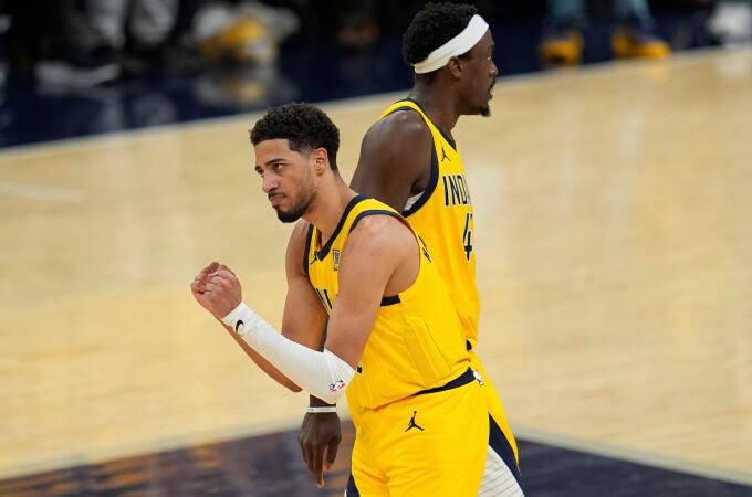 Haliburton y Siakam, dos de los referentes de los Pacers