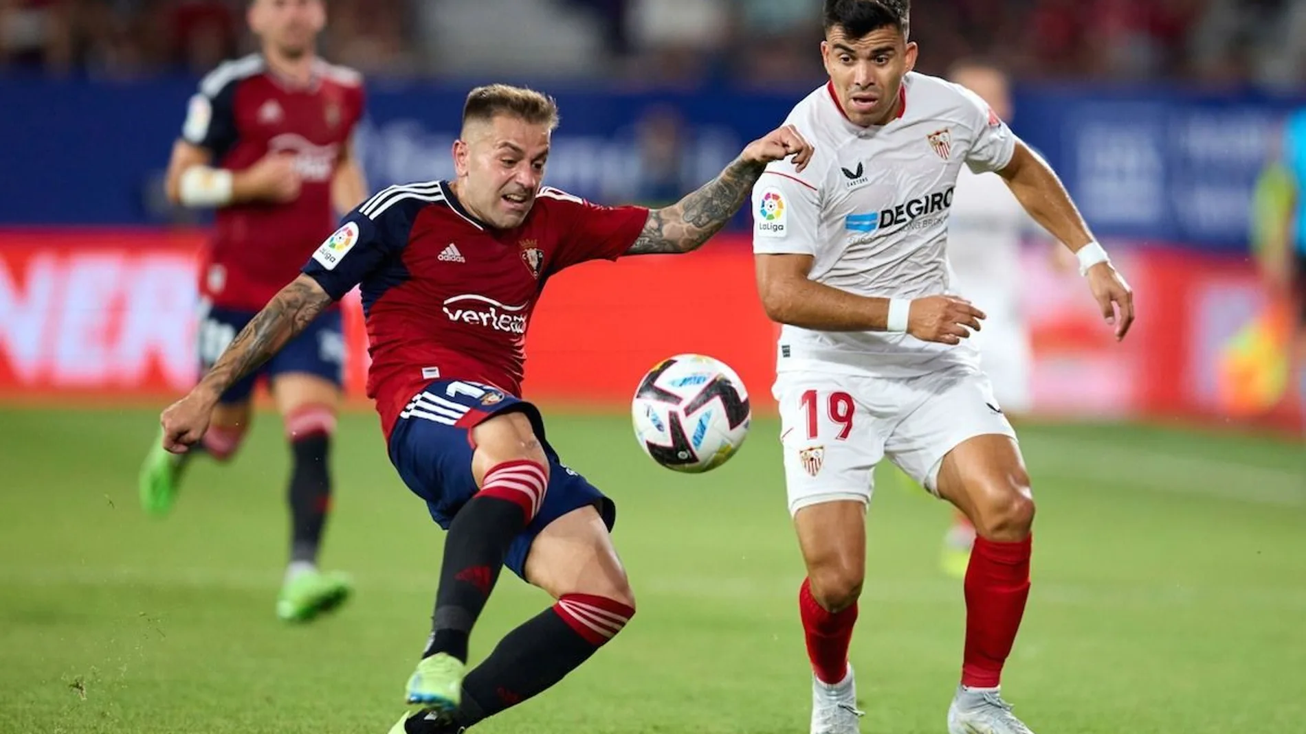 Rubén Peña con Osasuna