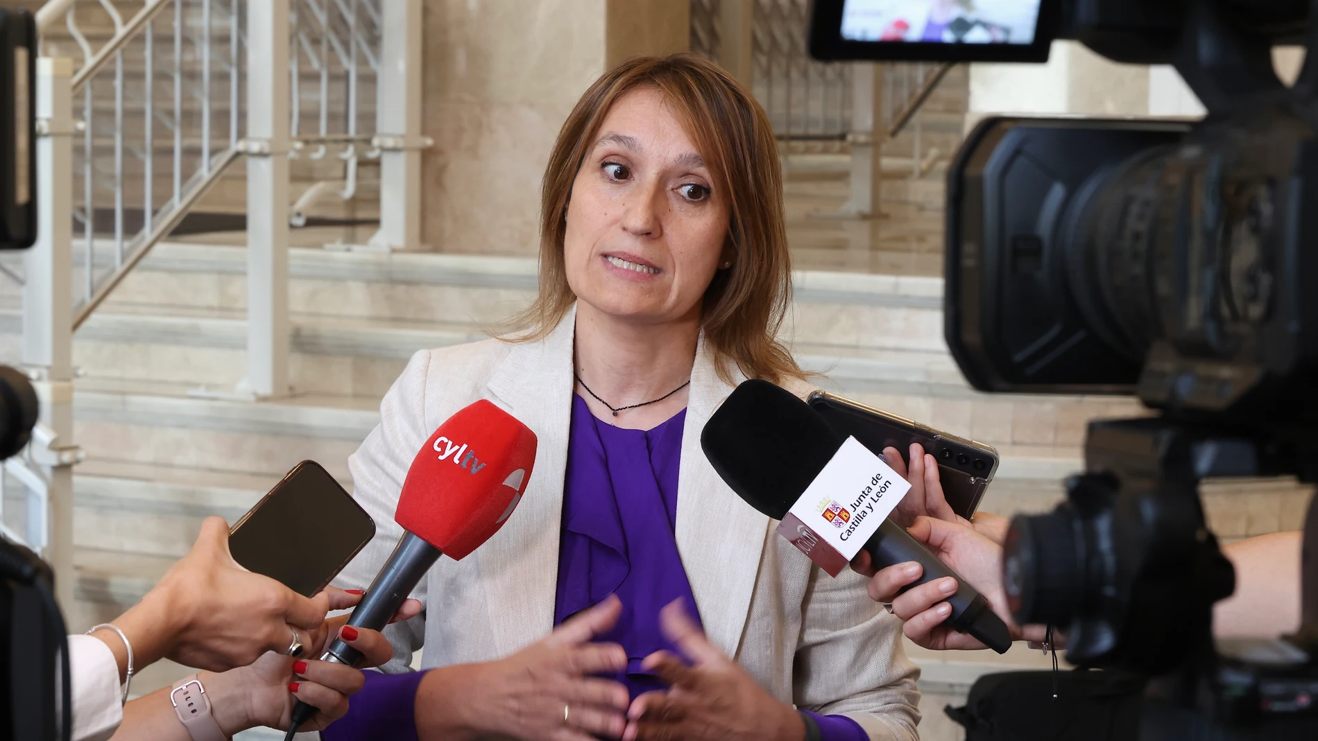 La consejera de Educación, Rocío Lucas, analiza la Conferencia Sectorial