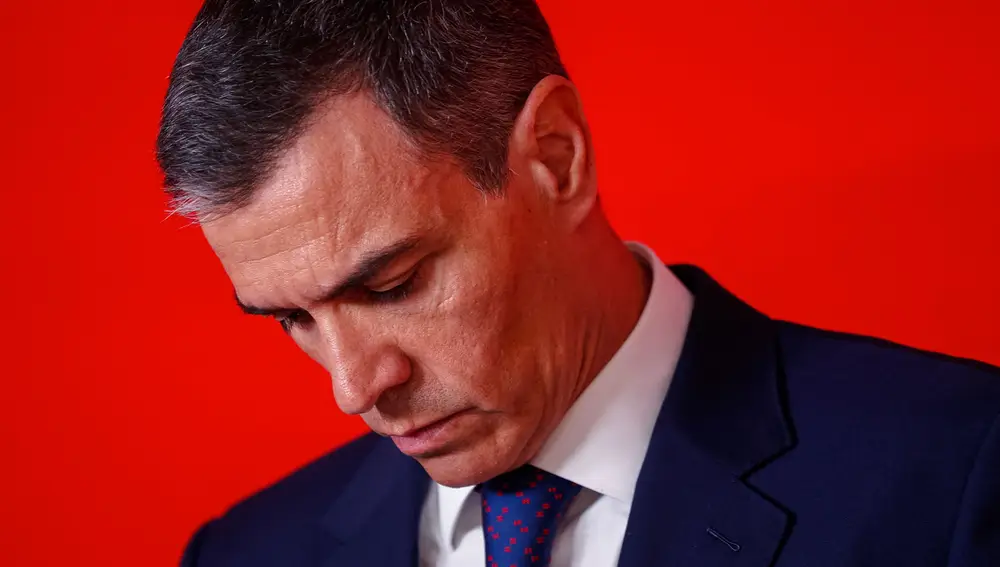 El presidente del Gobierno, Pedro Sánchez, esta tarde