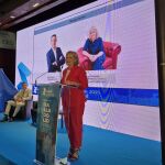 La consejera de Industria, Comercio y Empleo, Leticia García, inaugura en Arroyo de la Encomienda, Valladolid, la 31ª Convención de la Asociación Nacional de Alquiladores de Plataformas Aéreas de Trabajo (ANAPAT)