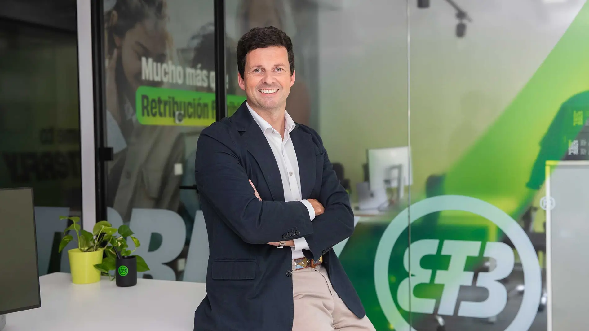 Antonio Sas, Director General de Betterfly en España, en las nuevas oficinas de Betterfly en Madrid