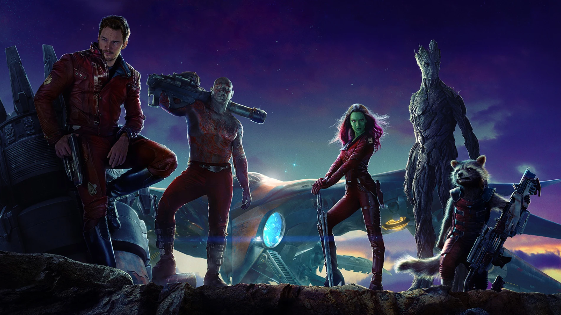 Los Guardianes de la Galaxia sonun grupo de inadaptados que protegen el universo