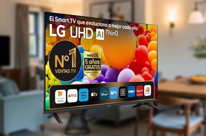 El televisor LG 43UT73006LA soporta HDR10 Pro y Dolby Digital Plus