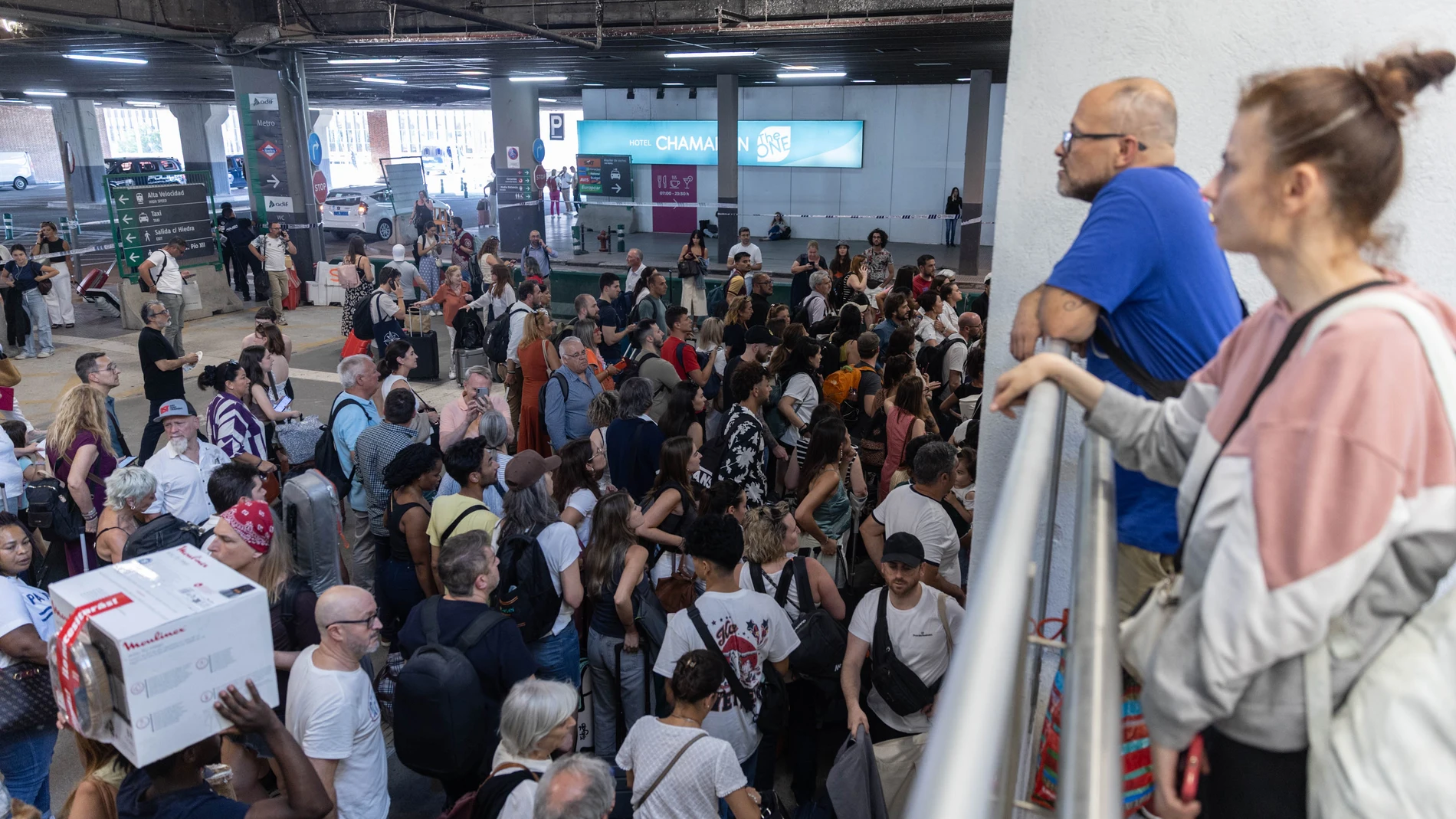 Demoras en la estación de Chamartín @ Gonzalo Pérez