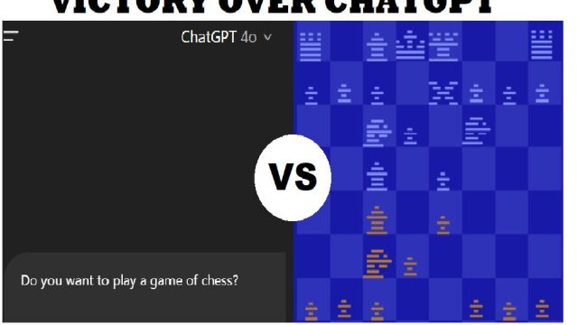 Interfaz de la partida entre la Atari 2600 y ChatGPT