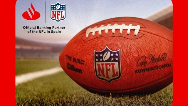 Santander, banco oficial de la NFL en España