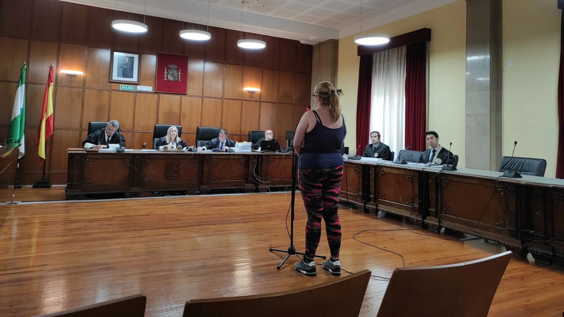 La acusada declarando durante el juicioEUROPA PRESS12/06/2025