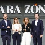 jDe izquierda a derecha, Carlos Lahoz, Ana Valdivielso, Yolanda García y Fernando Abadía