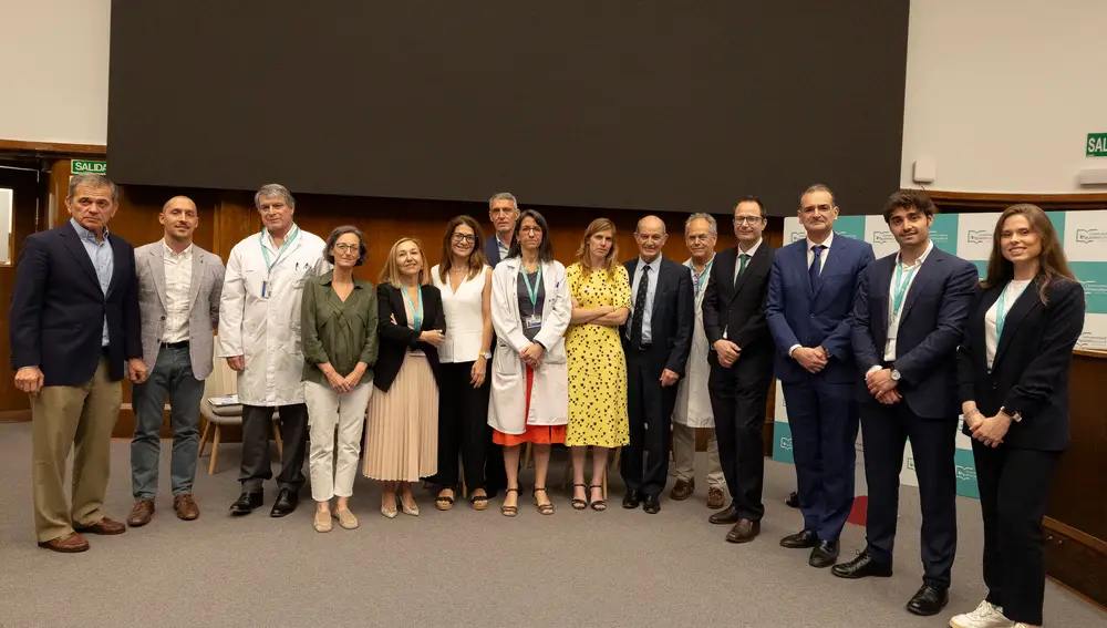 Foto de familia de los galardonados